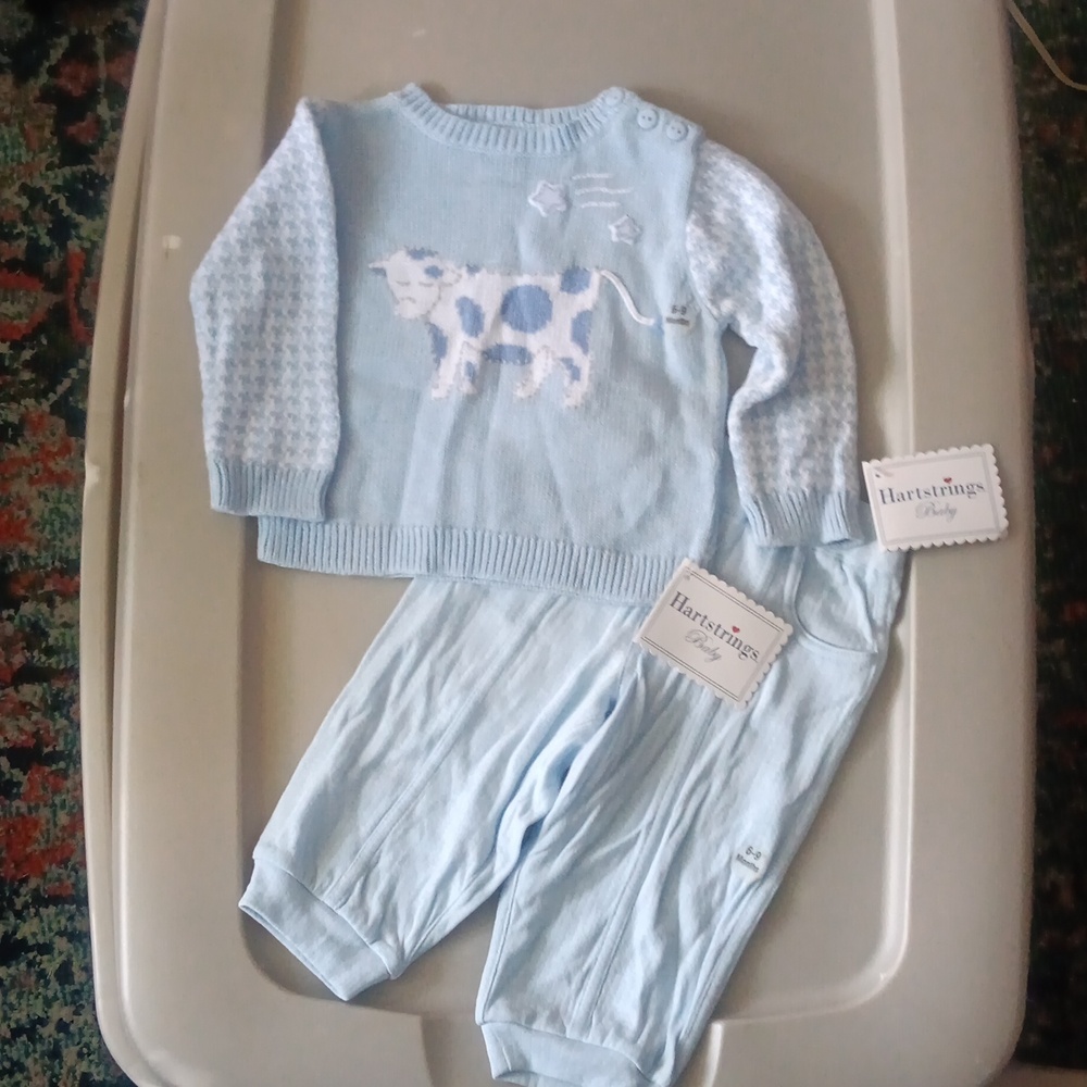 Hartstrings sweater and pants set